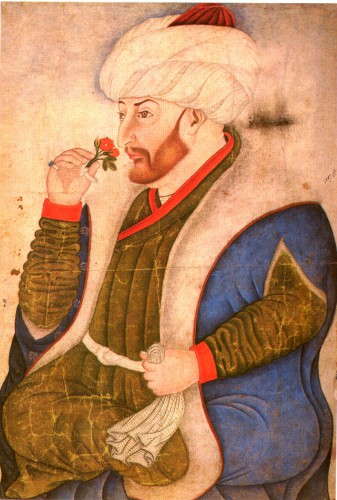 Laisvalaikiu Mehmetas II uostinėdavo gėles