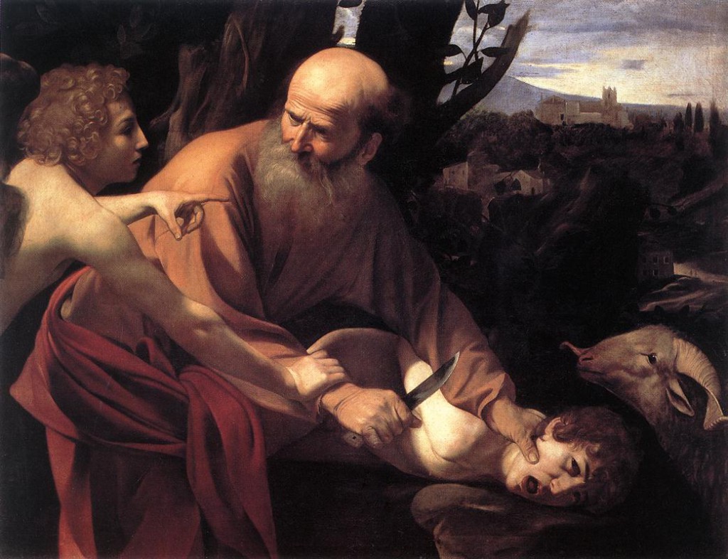 Abraomas aukoja sūnų