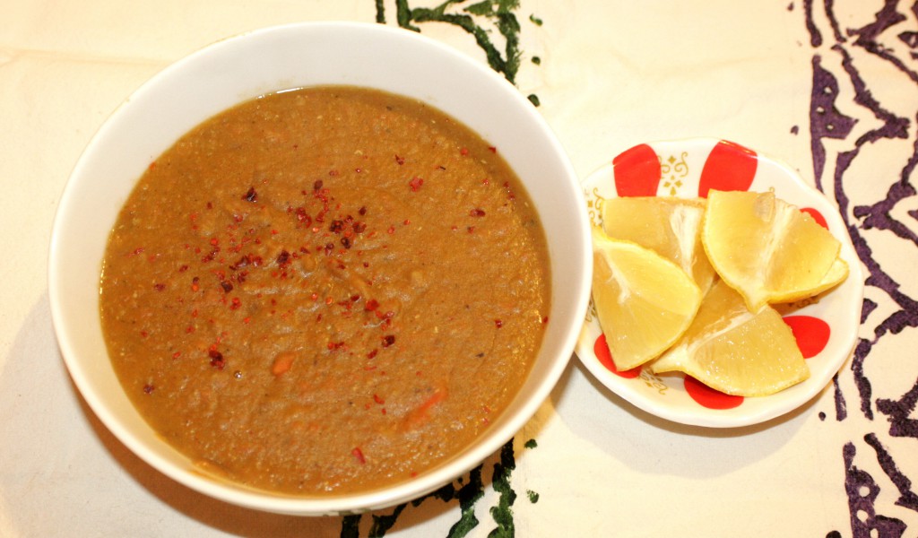 Raudonųjų lęšių sriuba - kırmızı mercimek çorbası
